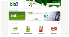 Desktop Screenshot of bio3.es
